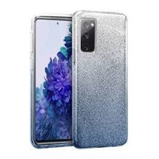 Púzdro SHINING CASE pre SAMSUNG GALAXY S20 FE/S20 LITE - modro strieborné