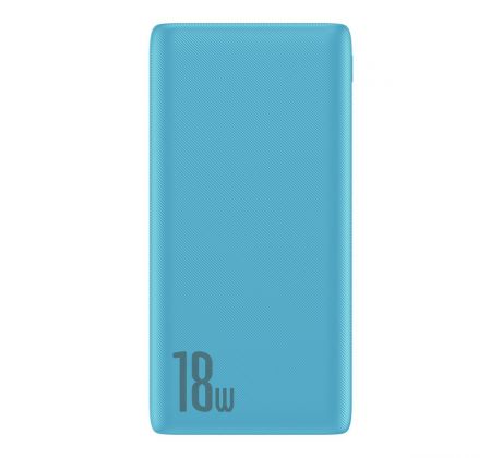 Externá batéria - BASEUS BIPOW PD+QC 10000 mAh 18W - modrá