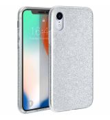 Púzdro SHINING CASE pre MOTOROLA MOTO G9 PLAY/E7 PLUS - strieborné
