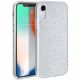 Púzdro SHINING CASE pre MOTOROLA MOTO G9 PLAY/E7 PLUS - strieborné