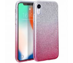 Púzdro SHINING CASE pre MOTOROLA MOTO G9 PLAY/E7 PLUS - strieborno ružové