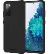 Púzdro MERCURY SOFT FEELING TPU pre SAMSUNG GALAXY S20 FE/S20 LITE - čierne