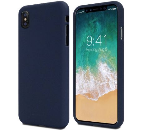 Púzdro MERCURY SOFT FEELING TPU pre MOTOROLA MOTO G9 PLUS - modré