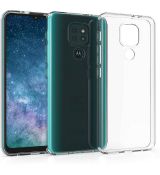 Púzdro SILIKÓNOVÉ BACK GEL MATT pre MOTOROLA MOTO E7 - transparentné