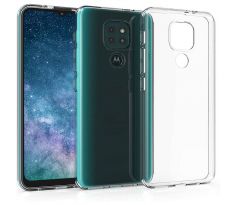 Púzdro SILIKÓNOVÉ BACK GEL MATT pre MOTOROLA MOTO E7 - transparentné