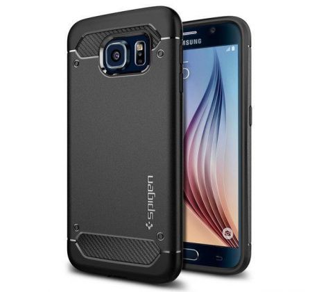 Púzdro SPIGEN RUGGED ARMOR™ pre SAMSUNG GALAXY S6 (G920F) - čierne