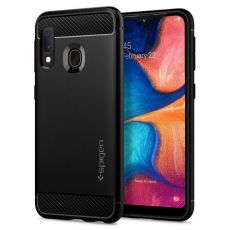 Púzdro SPIGEN RUGGED ARMOR™ pre SAMSUNG GALAXY A20e (A202F) - čierne