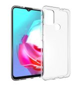 Púzdro SILIKÓNOVÉ BACK GEL MATT pre MOTOROLA MOTO G10/G10 POWER - transparentné