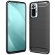 Púzdro CARBON CASE pre XIAOMI REDMi NOTE 10 PRO - čierne