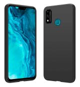 Púzdro SILIKÓNOVÉ BACK GEL MATT pre HUAWEI P SMART PRO(2019)/HONOR 9X - čierne