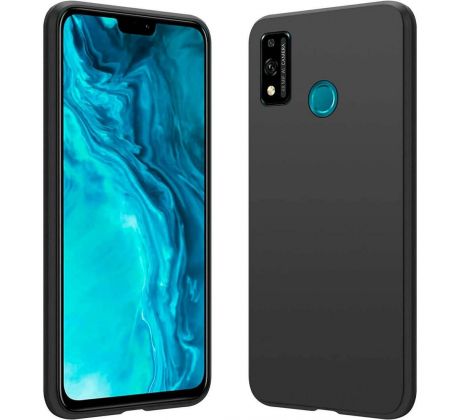 Púzdro SILIKÓNOVÉ BACK GEL MATT pre HUAWEI P SMART PRO(2019)/HONOR 9X - čierne