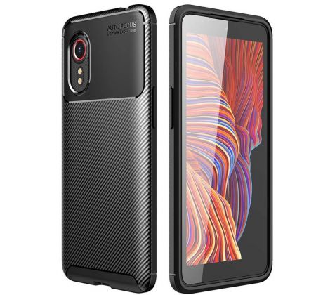 Púzdro FOCUS CARBON CASE pre SAMSUNG GALAXY XCOVER 5 (G525F) - čierne