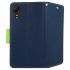 Púzdro knižkové diárové FANCY pre SAMSUNG GALAXY XCOVER 5 (G525F) - modro žlté