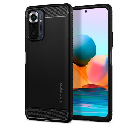 Púzdro SPIGEN RUGGED ARMOR™ pre XIAOMI REDMi NOTE 10 PRO - čierne