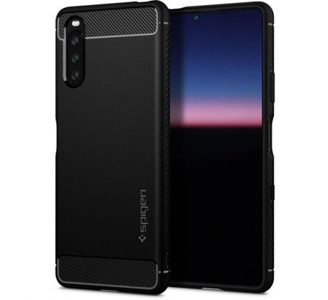 Púzdro SPIGEN RUGGED ARMOR™ pre SONY XPERIA 10 III - čierne