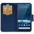 Púzdro knižkové diárové FANCY pre NOKIA 5.3 - červeno modré