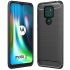 Púzdro CARBON CASE pre MOTOROLA MOTO G9 PLAY/E7 PLUS - čierne