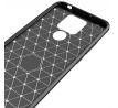 Púzdro CARBON CASE pre MOTOROLA MOTO G9 PLAY/E7 PLUS - čierne