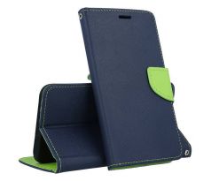 Púzdro knižkové diárové FANCY pre MOTOROLA MOTO E7 - modro žlté