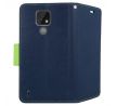 Púzdro knižkové diárové FANCY pre MOTOROLA MOTO E7 - modro žlté
