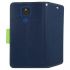 Púzdro knižkové diárové FANCY pre MOTOROLA MOTO E7+/G9 PLAY - modro žlté