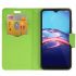 Púzdro knižkové diárové FANCY pre MOTOROLA MOTO E7+/G9 PLAY - modro žlté