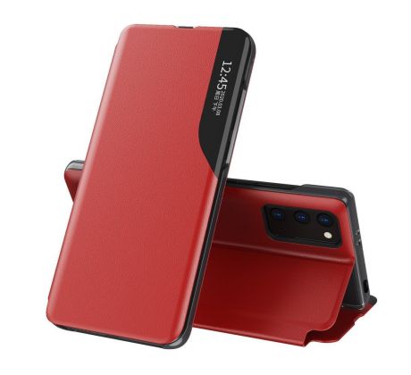 Knižkové púzdro ECO LEATHER VIEW CASE pre XIAOMI POCO M3 - červené