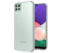 Púzdro SILIKÓNOVÉ BACK GEL MATT pre SAMSUNG GALAXY A22 5G - transparentné