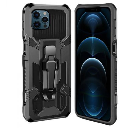 Púzdro NEXERI TANK CASE  pre APPLE iPHONE 12 PRO MAX (6,7") - čierne