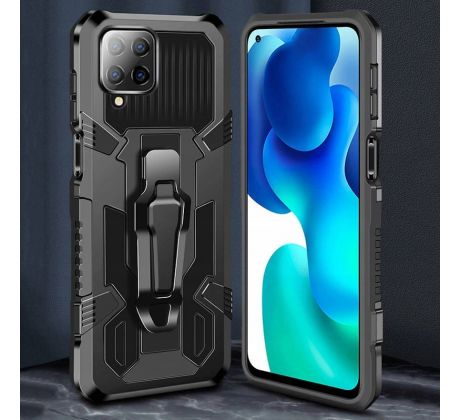 Púzdro NEXERI TANK CASE  pre SAMSUNG GALAXY A12 (A125F) - čierne