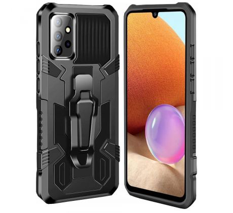 Púzdro NEXERI TANK CASE  pre SAMSUNG GALAXY A32 4G LTE - čierne