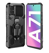 Púzdro NEXERI TANK CASE pre SAMSUNG GALAXY A71 (A715F) - čierne