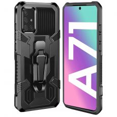 Púzdro NEXERI TANK CASE  pre SAMSUNG GALAXY A71 (A715F) - čierne