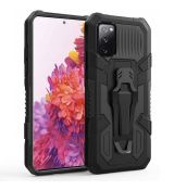 Púzdro NEXERI TANK CASE pre SAMSUNG GALAXY S20 FE - čierne