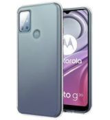 Púzdro SILIKÓNOVÉ BACK GEL MATT pre MOTOROLA MOTO G20 - transparentné