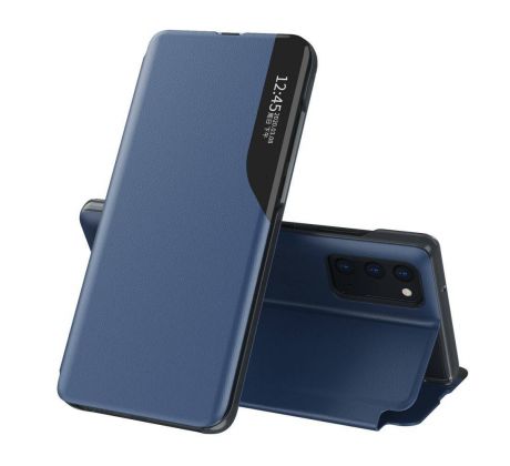 Knižkové púzdro ECO LEATHER VIEW CASE pre MOTOROLA MOTO G9 PLAY/E7 PLUS - modré