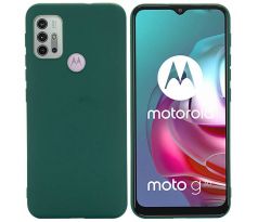 Púzdro SILIKÓNOVÉ BACK GEL MATT pre MOTOROLA MOTO G10/G10 POWER - zelené