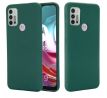 Púzdro SILIKÓNOVÉ BACK GEL MATT pre MOTOROLA MOTO G10/G10 POWER - zelené