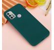 Púzdro SILIKÓNOVÉ BACK GEL MATT pre MOTOROLA MOTO G10/G10 POWER - zelené