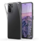 Púzdro SILIKÓNOVÉ BACK GEL MATT pre XIAOMI REDMi 10 - transparentné
