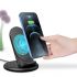 Bezdrôtová nabíjačka (iPhone 15W + Apple Watch 2.5W + AirPods 5W) DUX DUCIS C7 - čierna