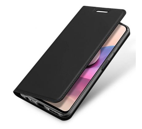 Púzdro knižkové DUX DUCIS PRO SKIN SERIES pre XIAOMI REDMi NOTE 10 - čierne