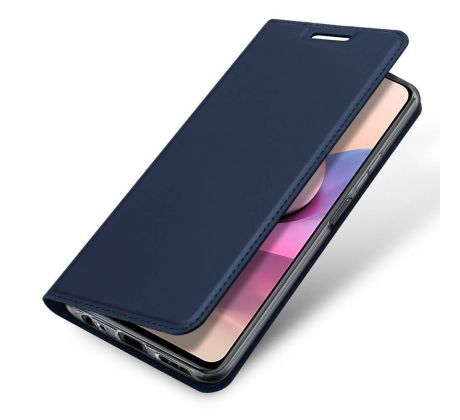 Púzdro knižkové DUX DUCIS PRO SKIN SERIES pre XIAOMI REDMi NOTE 10 - modré