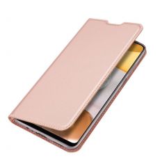 Púzdro knižkové DUX DUCIS PRO SKIN SERIES pre SAMSUNG GALAXY A12 (A125F) - ružové