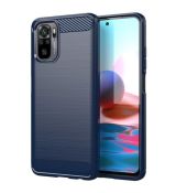 Púzdro CARBON CASE pre XIAOMI REDMi 9T/POCO M3 - modré