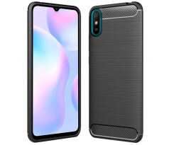 Púzdro FORCELL CARBON pre XIAOMI REDMi 9A - čierne