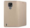 Púzdro knižkové SMART BOOK CASE pre MOTOROLA MOTO E7 - zlaté