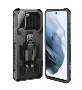 Púzdro NEXERI TANK CASE pre SAMSUNG GALAXY S21 - čierne