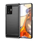 Púzdro CARBON CASE pre XIAOMI 11T - čierne