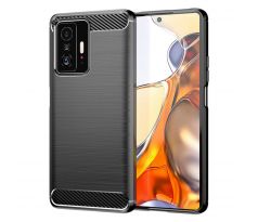 Púzdro CARBON CASE pre XIAOMI 11T - čierne